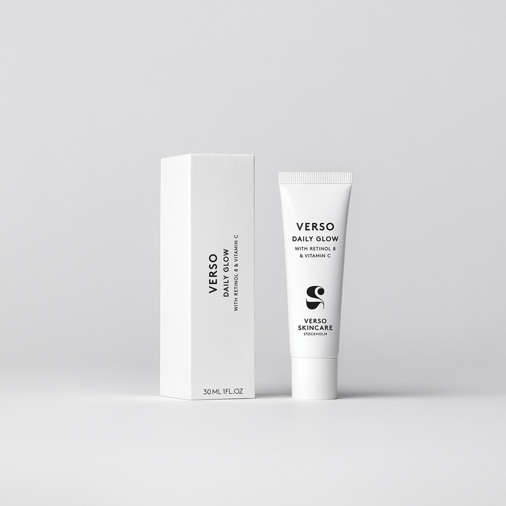 Verso Daily Glow crema idratante illuminante per il viso Unisex 30 ml - a base di acido ialuronico