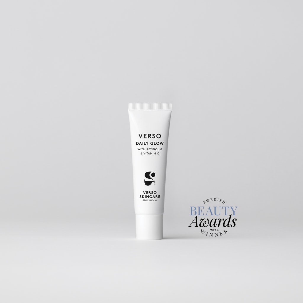 Verso Daily Glow crema idratante illuminante per il viso Unisex 30 ml - a base di acido ialuronico