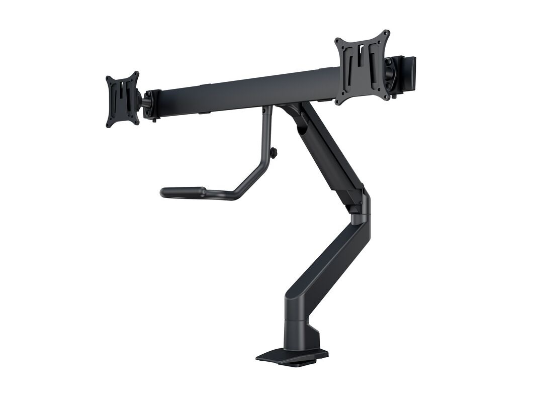 Multibrackets 6355 Supporto da Tavolo per TV a Schermo Piatto 71,1 cm (28 pollici) con Gas Lift Arm - Nero
