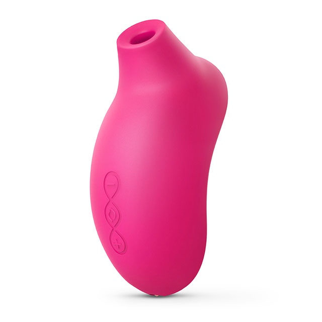 LELO SONA 2 Cerise - Vibratore Clitorideo Impermeabile con Stimolazione ad Onde Soniche, Ambidestro