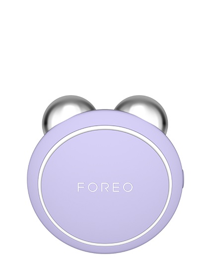 FOREO BEAR Mini - Dispositivo per il Rassodamento e Lifting del Viso con Microcorrente e Pulsazioni T-Sonic, 3 Livelli di Intensità, Colore Lavanda