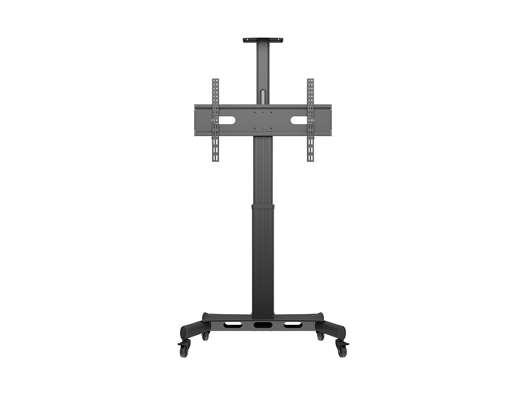 Multibrackets 5834 - Supporto monitor motorizzato da pavimento con 4 ruote per schermi da 32