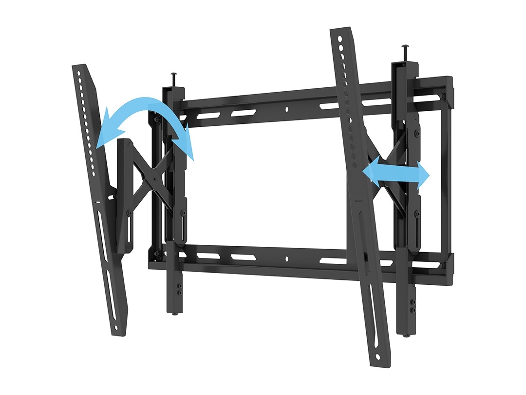 Multibrackets 6299 Supporto TV a parete Nero - Capacità 60 kg, per schermi da 43