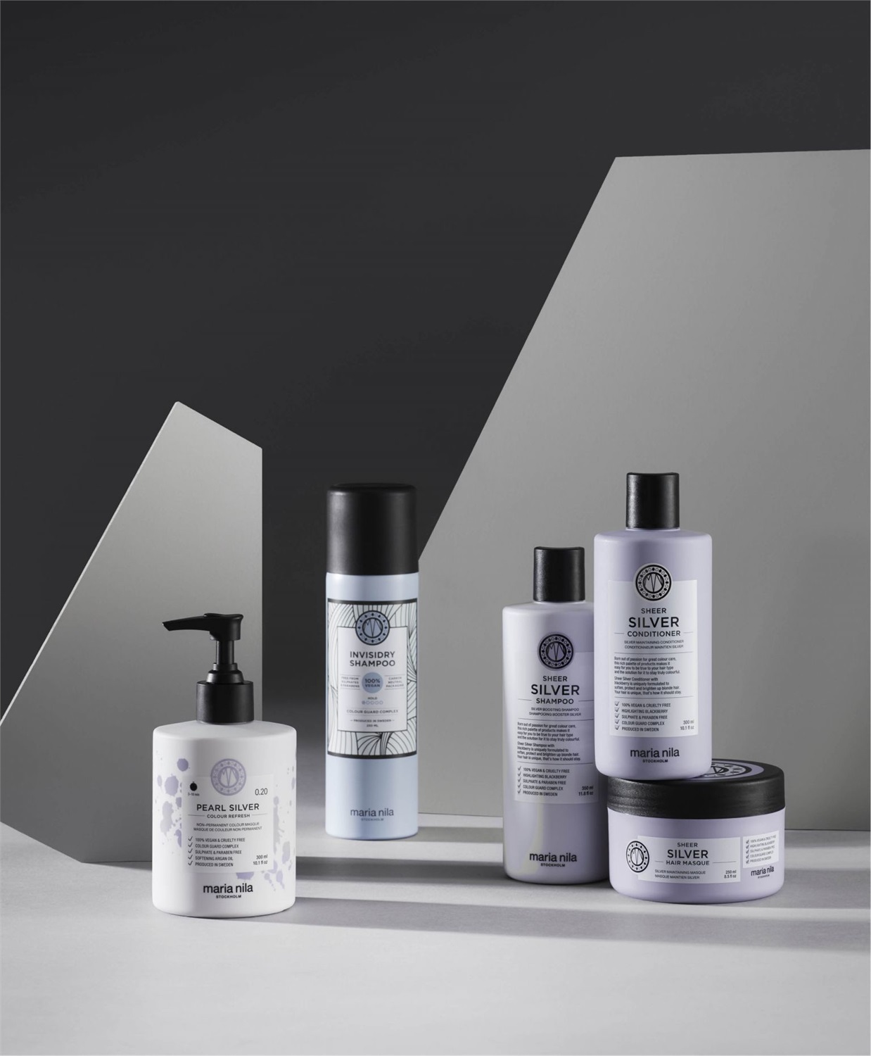 Maria Nila Sheer Silver Conditioner 300 ml - Balsamo Districante per Capelli Colorati e Biondi