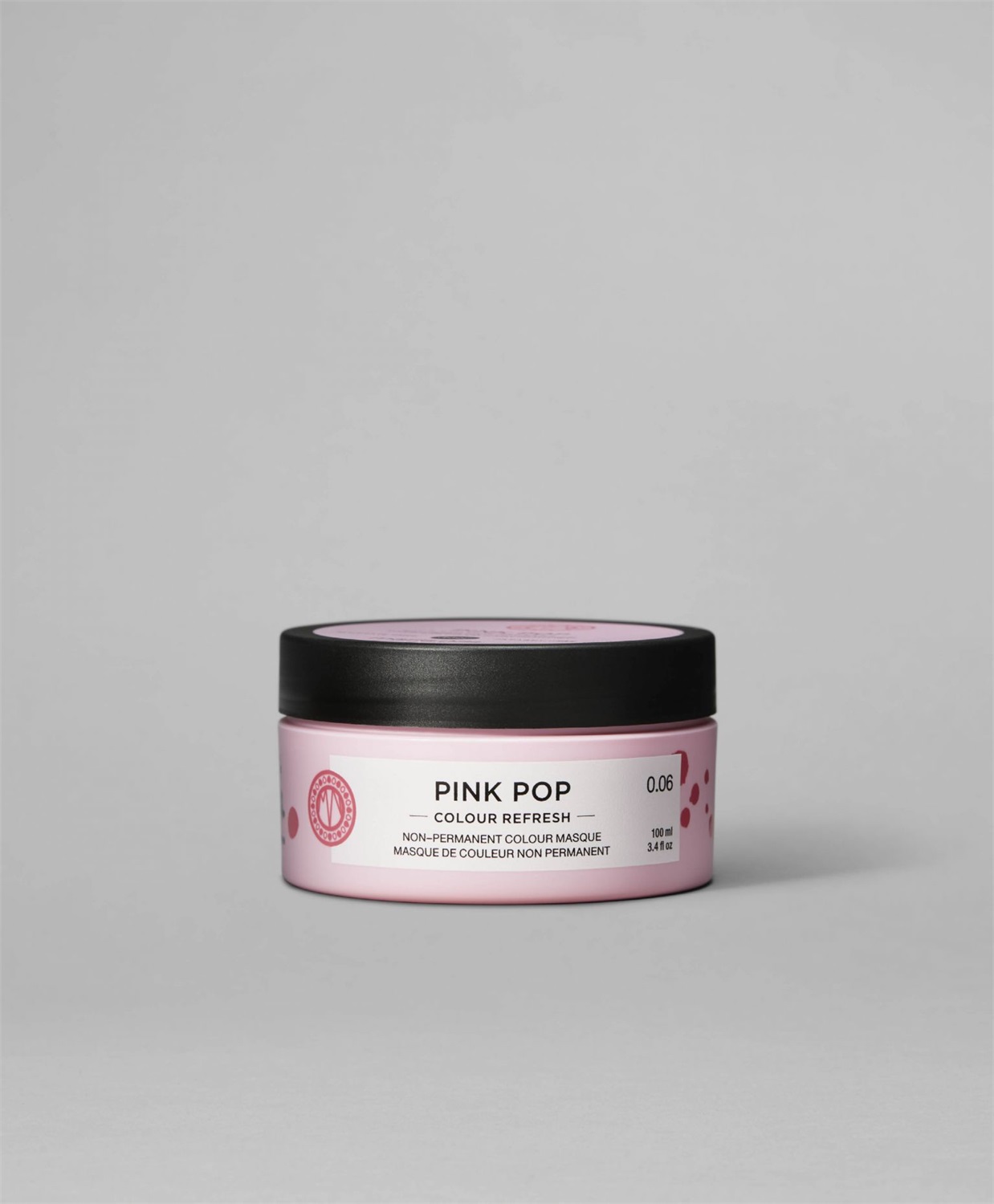 Maria Nila Colour Refresh Maschera per Capelli 100 ml - Pink Pop, 100% Vegano, Ripigmentante e Cura Intensiva