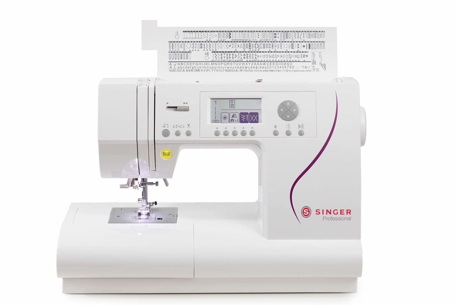 SINGER C430 Macchina da Cucire Elettrica a Braccio Libero con 810 Punti - Design Elegante e Facile da Usare