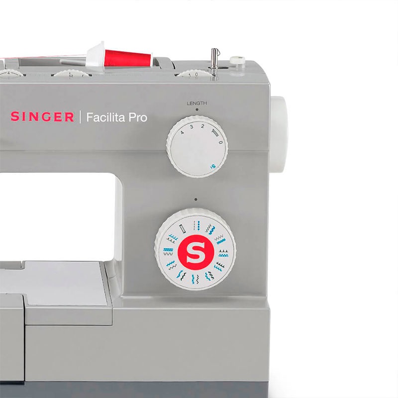 Singer 4423 Macchina da Cucire Elettrica Automatica Grigia con Funzione Ricamo