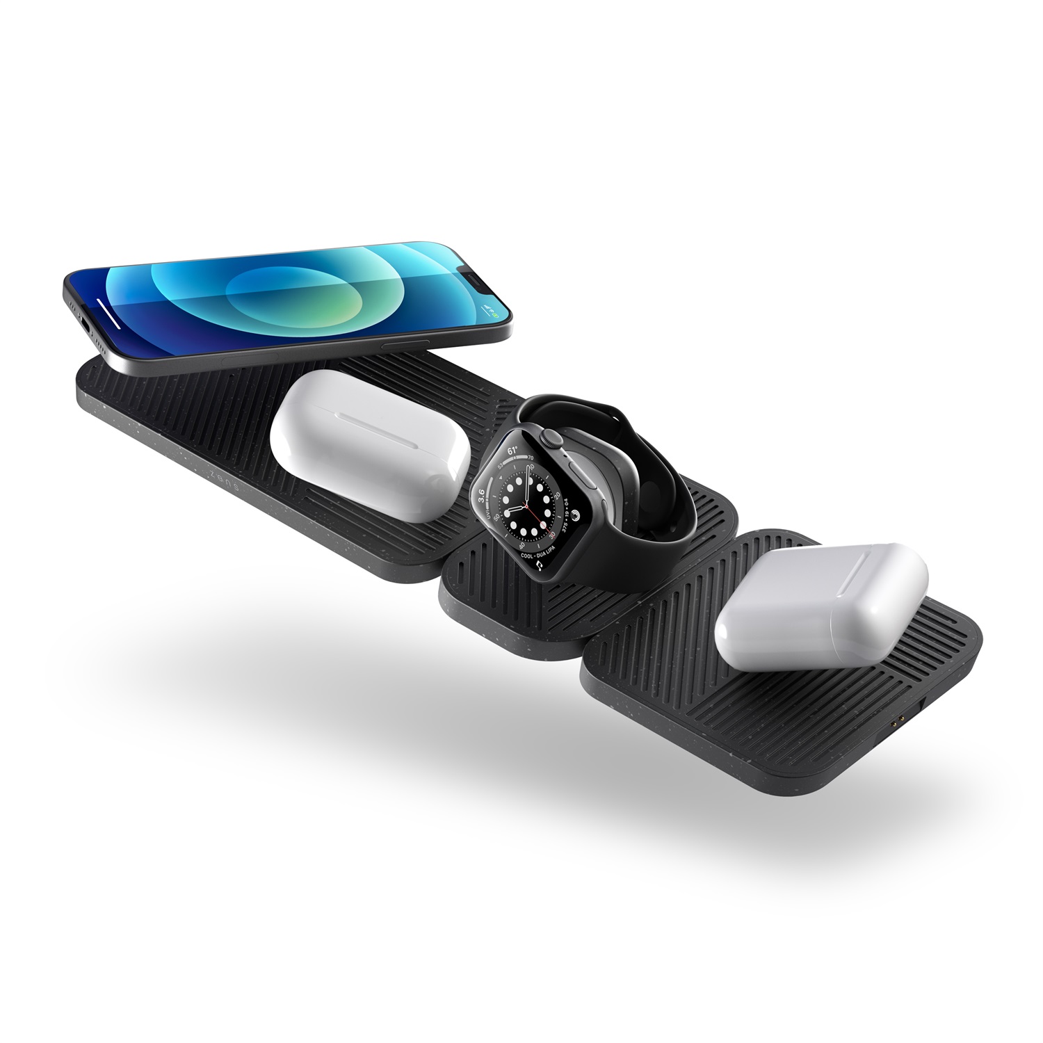 ZENS ZEMAW1A/00 Caricabatterie per dispositivi mobili Universale Nero USB Carica wireless Interno