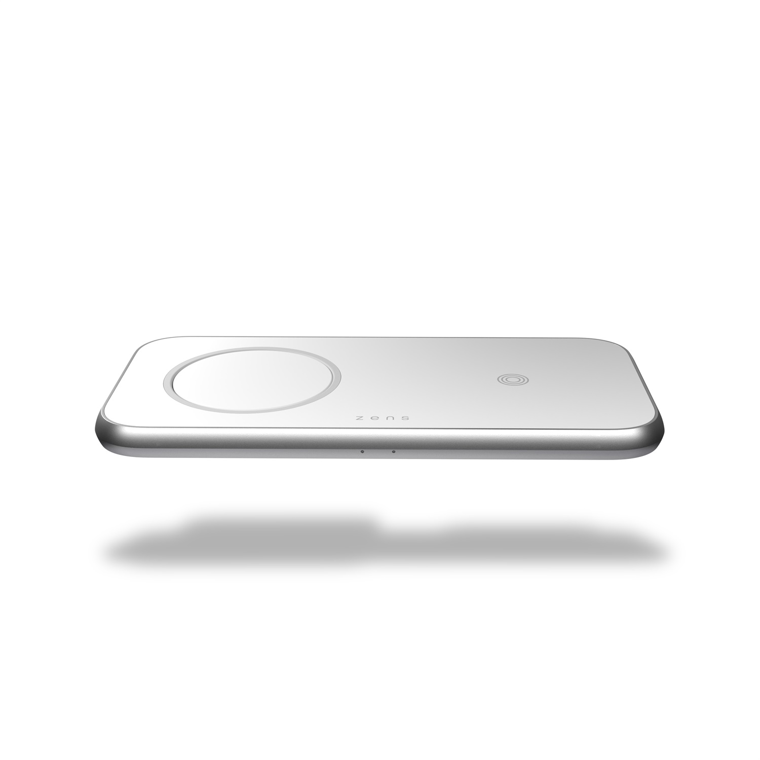Zens 3 In 1 MagSafe Wireless Charger ZEDC16W/00 - Caricabatterie Wireless Bianco con Porta USB-A