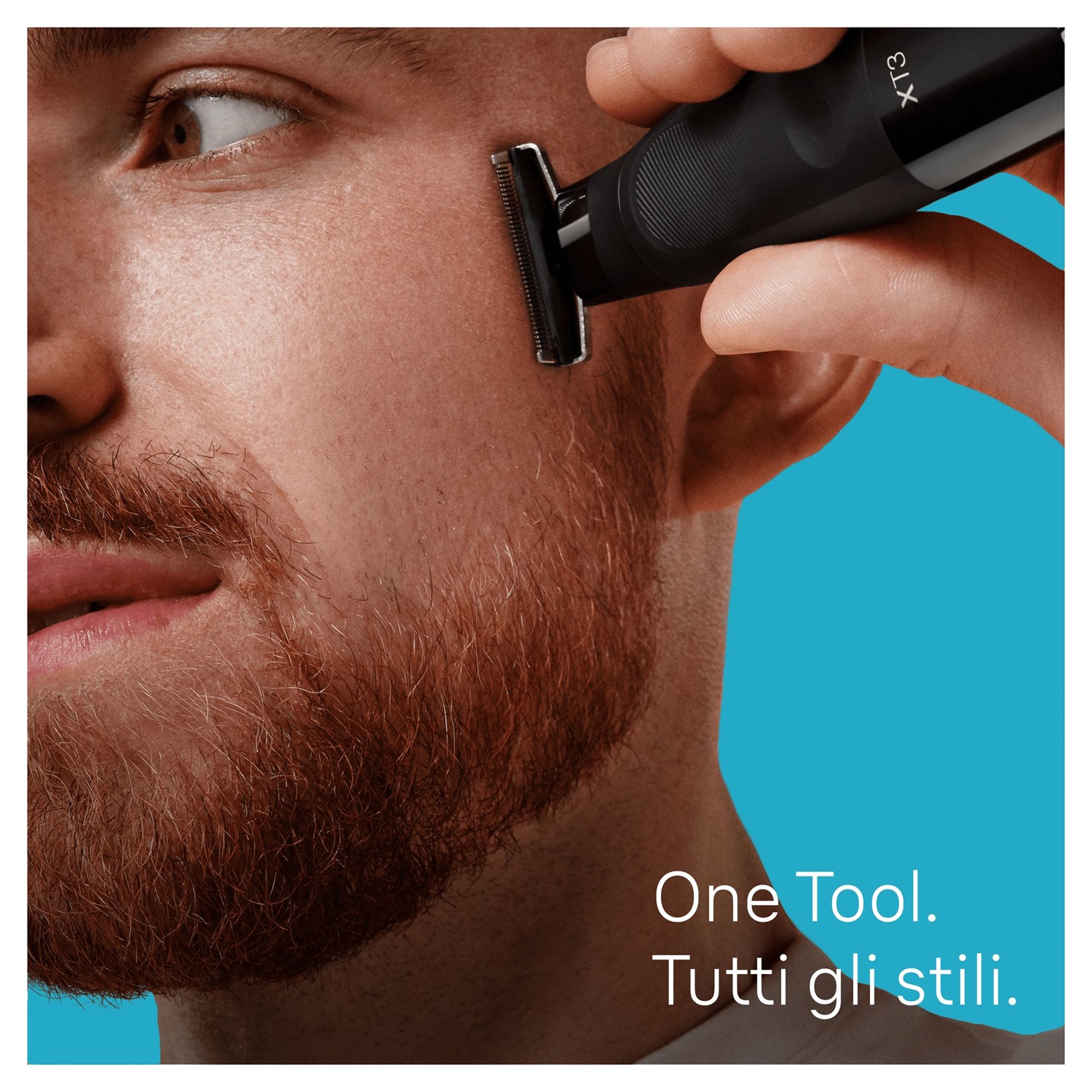 Braun Series X XT3100 Regolabarba Nero con Lama 4D, Waterproof e Autonomia di 45 Minuti