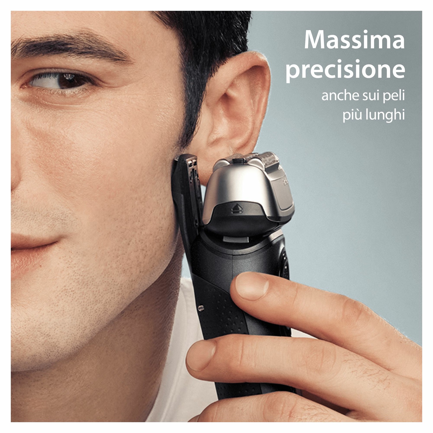 Braun Series 8 8560cc Rasoio Elettrico Barba Wet & Dry con Rifinitore di Precisione, Custodia Viaggio, Lame Flessibili e Stazione SmartCare, Nero