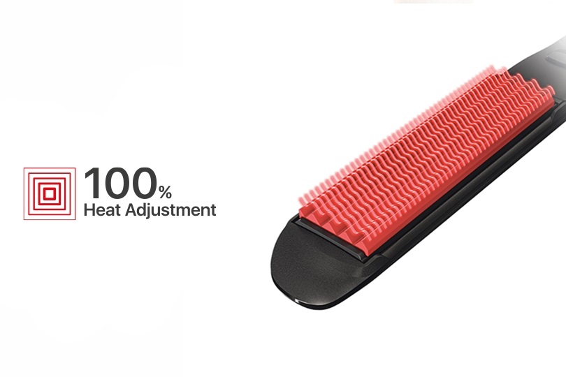 Valera VAL000092443 Piastra Texturizzante Professionale in Tormalina Ceramica, Caldo, Nero, 230°C, Cavo 3 m