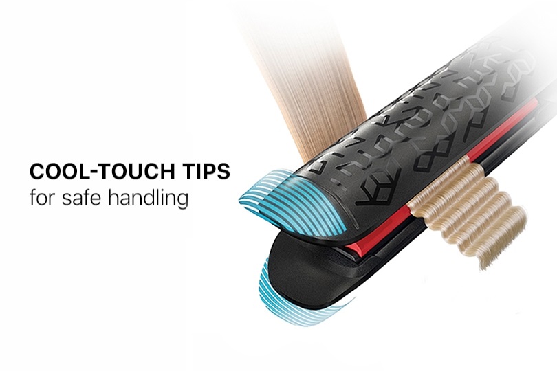 Valera VAL000092443 Piastra Texturizzante Professionale in Tormalina Ceramica, Caldo, Nero, 230°C, Cavo 3 m