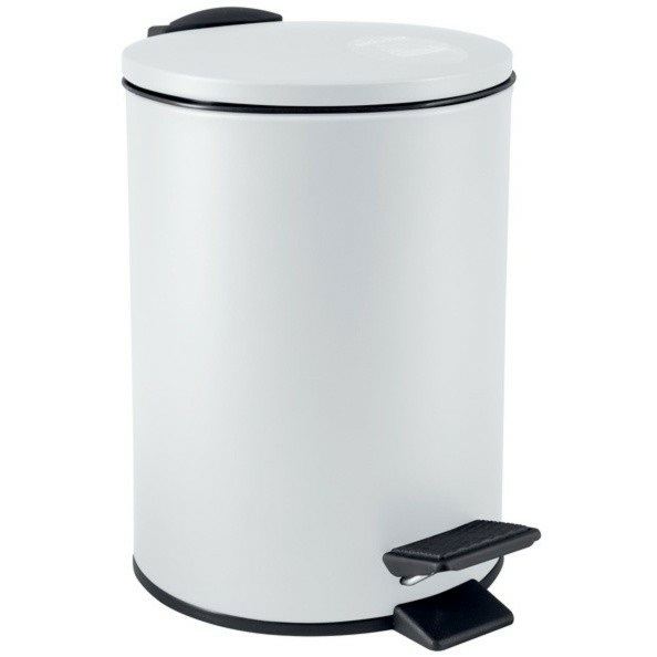 Spirella Cestino a Pedale Adelar 3L in Acciaio Inox con Chiusura Ammortizzata e Design Elegante