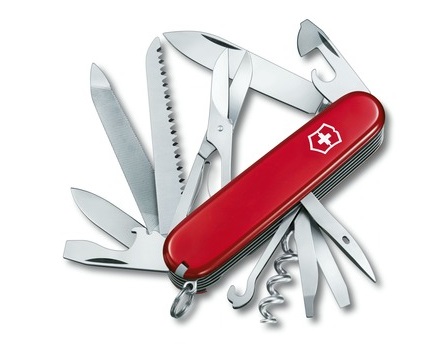 Victorinox Ranger Coltello Multiuso Rosso 22 Funzioni per Escursioni e Fai da Te