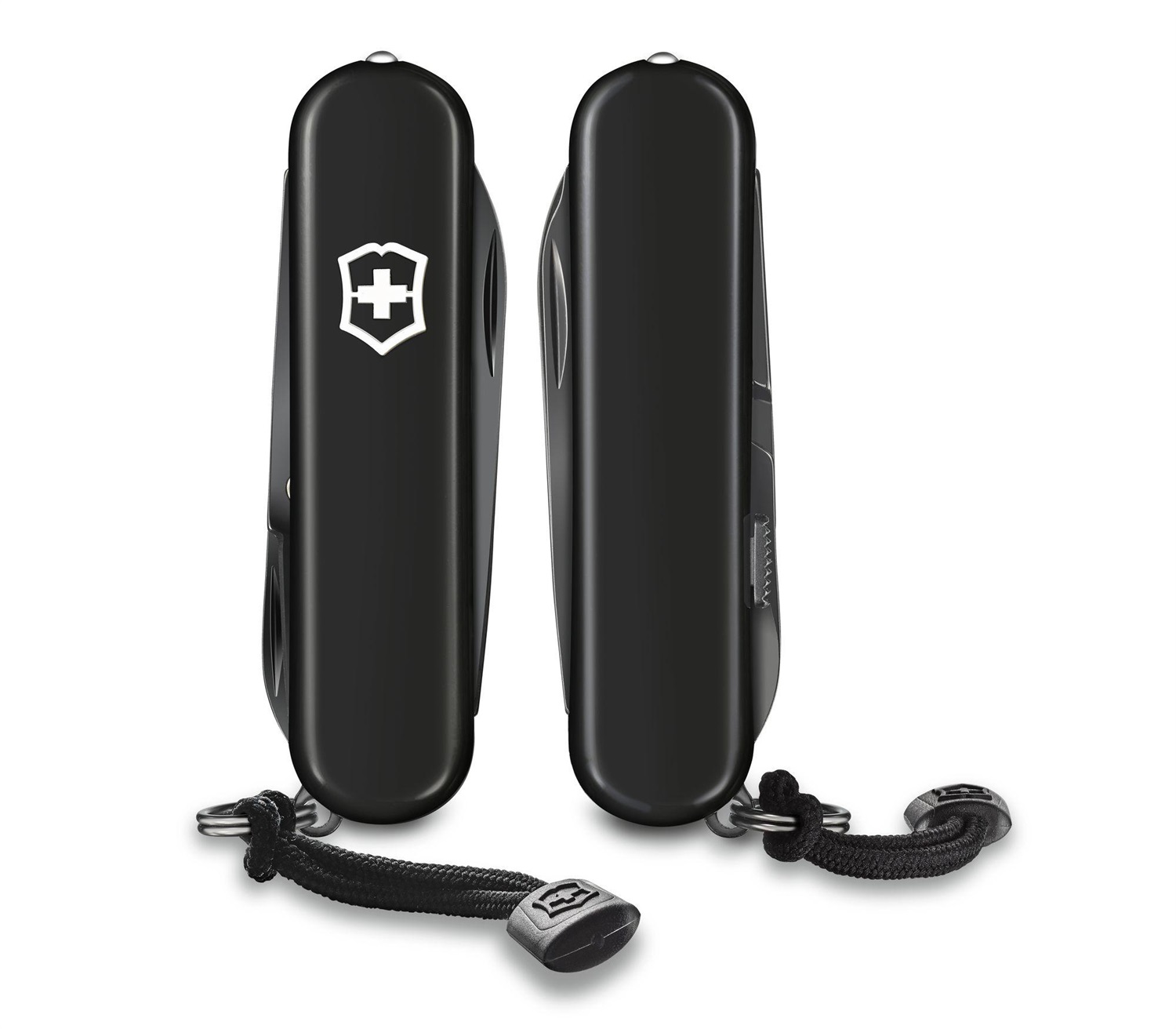 Victorinox Signature Lite Onyx Black - Coltellino Svizzero Multiuso Nero con 9 Funzioni e Righello