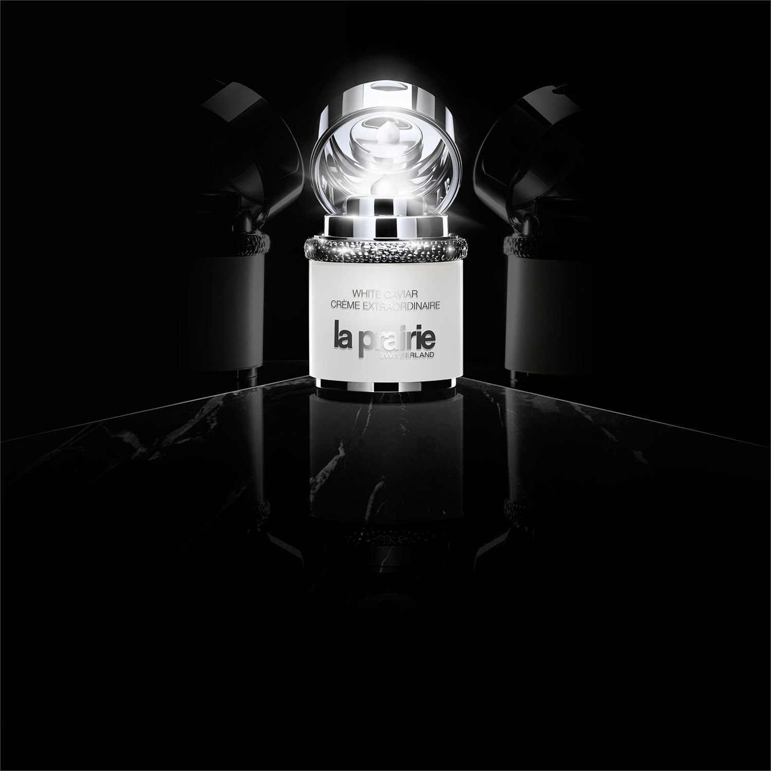 La Prairie White Caviar Crème Extraordinaire Crema Viso 60 ml - Trattamento Antimacchie e Idratante con Caviale Dorato