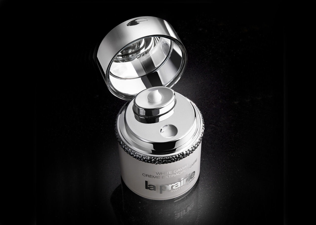 La Prairie White Caviar Crème Extraordinaire Crema Viso 60 ml - Trattamento Antimacchie e Idratante con Caviale Dorato