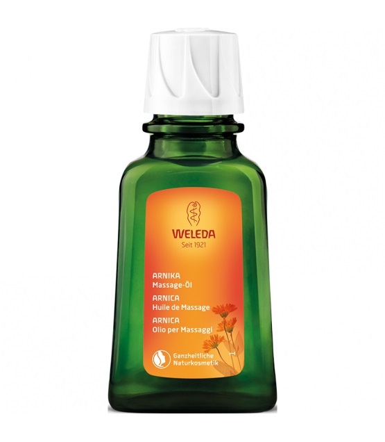 WELEDA Olio Massaggi Arnica 50ml - Stimola e Tonifica la Pelle con Estratti Naturali