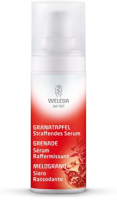 Weleda Siero Viso Rassodante Melograno 30 ml - Gel Antiossidante con Aloe Vera e Miglio Dorato
