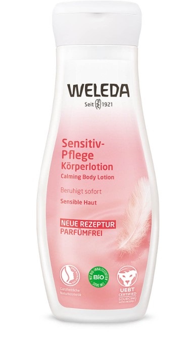Weleda Crema Fluida Sensitive Senza Profumazione 200 ml - Sollievo per Pelle Sensibile e Irritabile