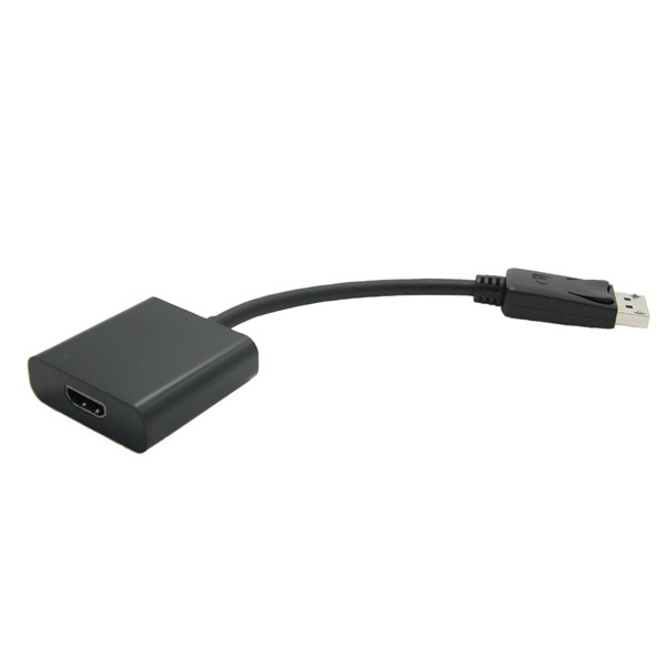 Value Cavo Adattatore DP - HDMI, 150 m, Maschio-Femmina, Nero