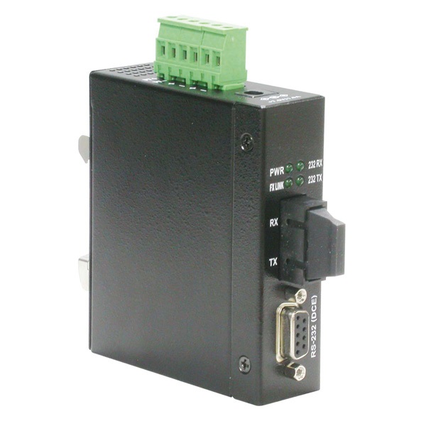 ROLINE Industrial Converter RS232 - Convertitore Multimediale SC per Fibra Ottica Multimode