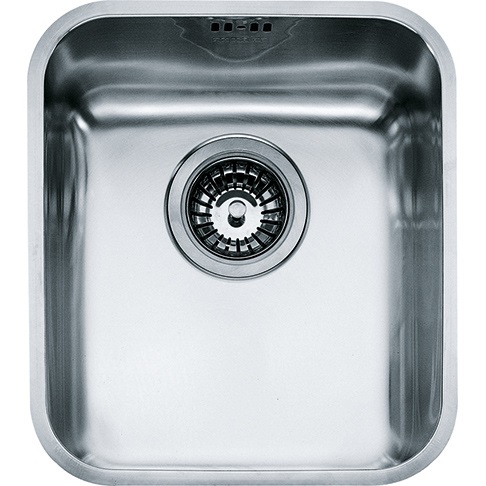 Franke GAX 110-30 Lavello Sottopiano Rettangolare in Acciaio Inox Satinato 1 Vasca 30 x 34 cm