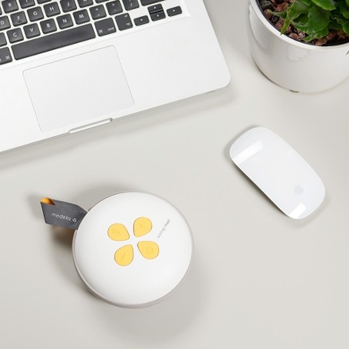 Medela Swing Maxi Tiralatte Elettrico Doppio - Estrazione Doppia, Ricaricabile USB, Tecnologia 2-Phase Expression, Coppe PersonalFit Flex