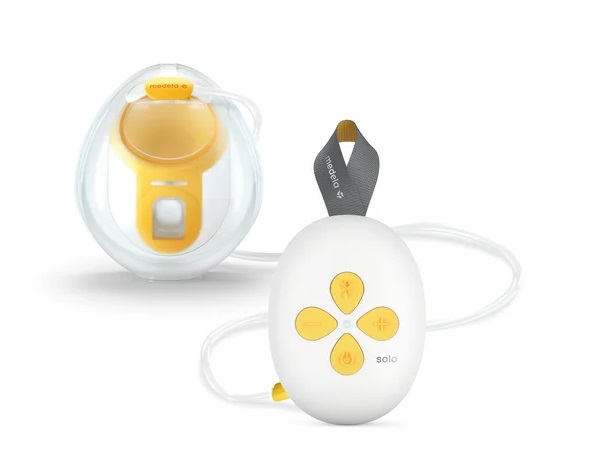 Medela Tiralatte Elettrico Singolo Solo Hands-Free - Design Anatomico, Ultra Leggero e Compatto