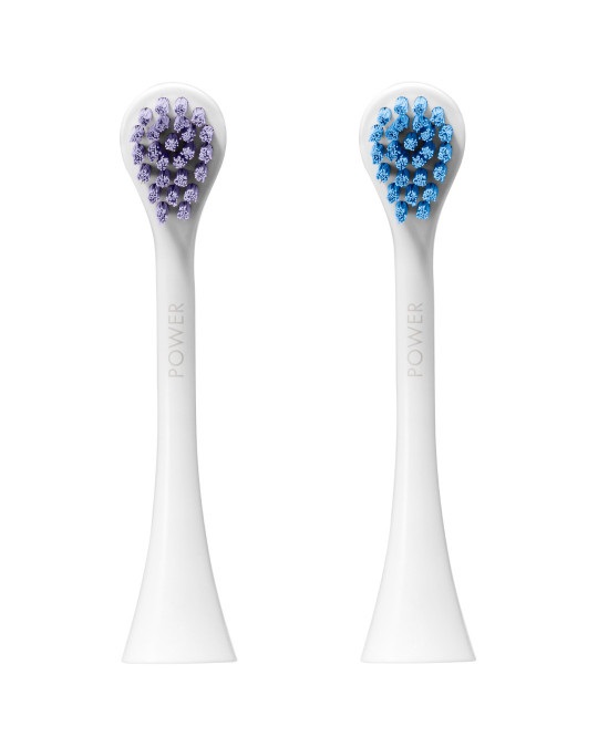 Curaprox Hydrosonic Pro/Ortho CHS 300 Power - 2 Testine di Ricambio per Spazzolini Sonici