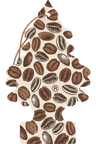 Arbre Magique Deodorante per Ambienti Pino Café - Profumo a Lunga Durata per Auto, Casa e Ufficio