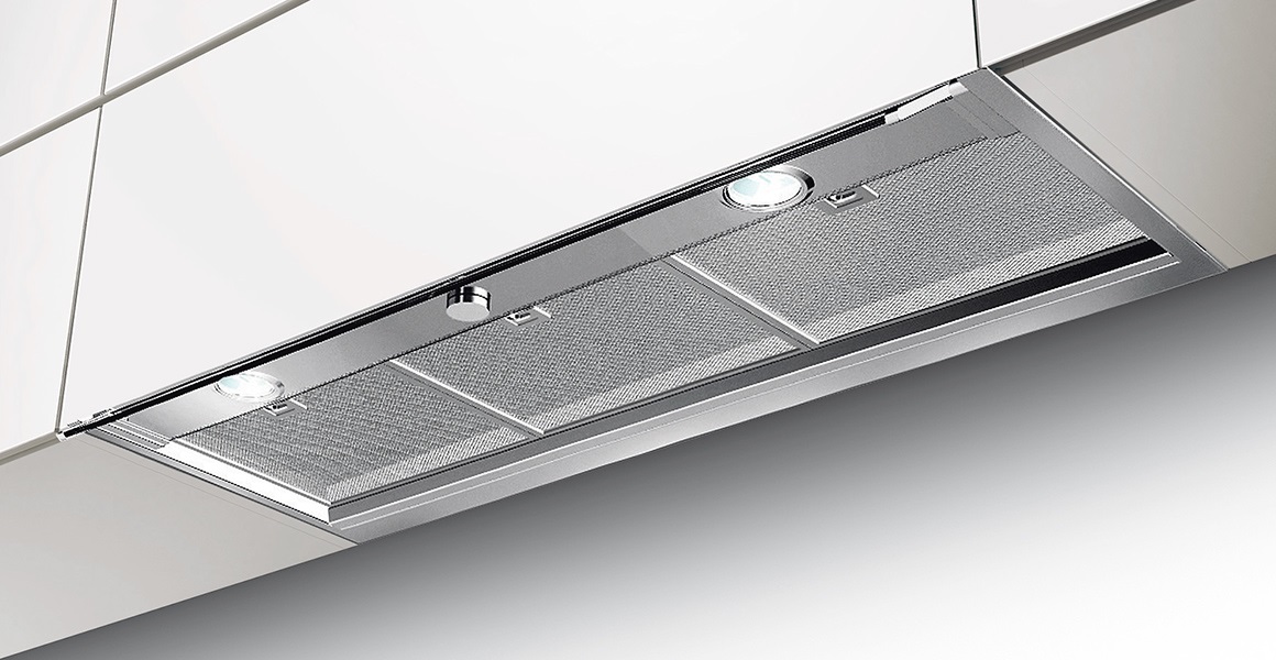 FABER Cappa Incasso IN-NOVA SMART X A60 60 cm Acciaio Inox con Illuminazione LED e Filtri Lavabili