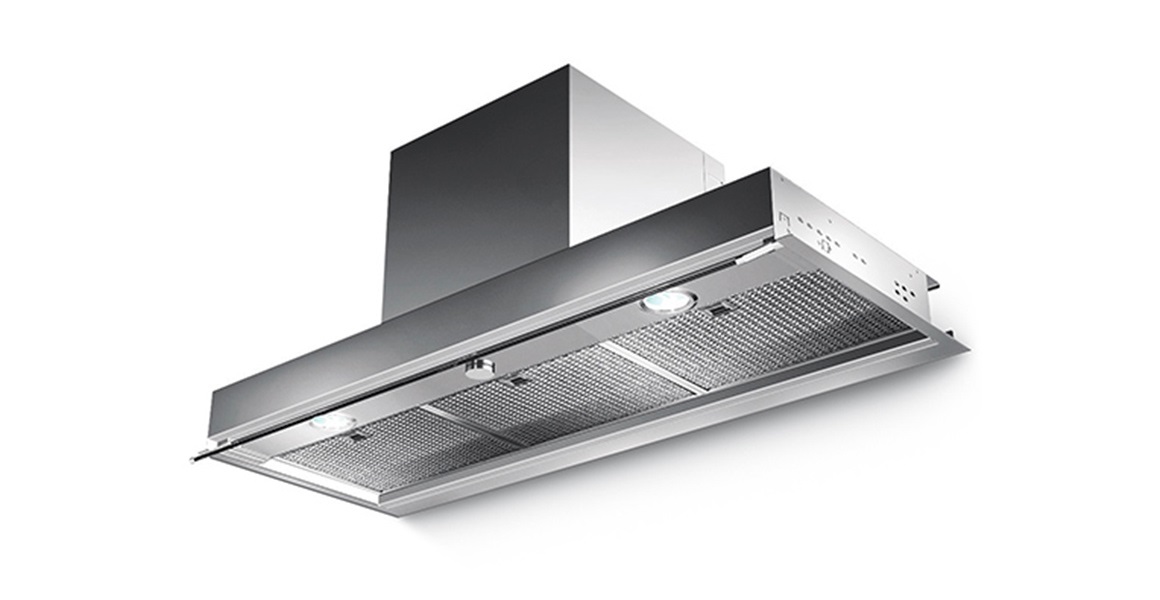 Faber In-Nova Comfort EG6 X A90 Cappa da Incasso Sottopensile 90 cm Acciaio Inox 540 m³/h Classe C