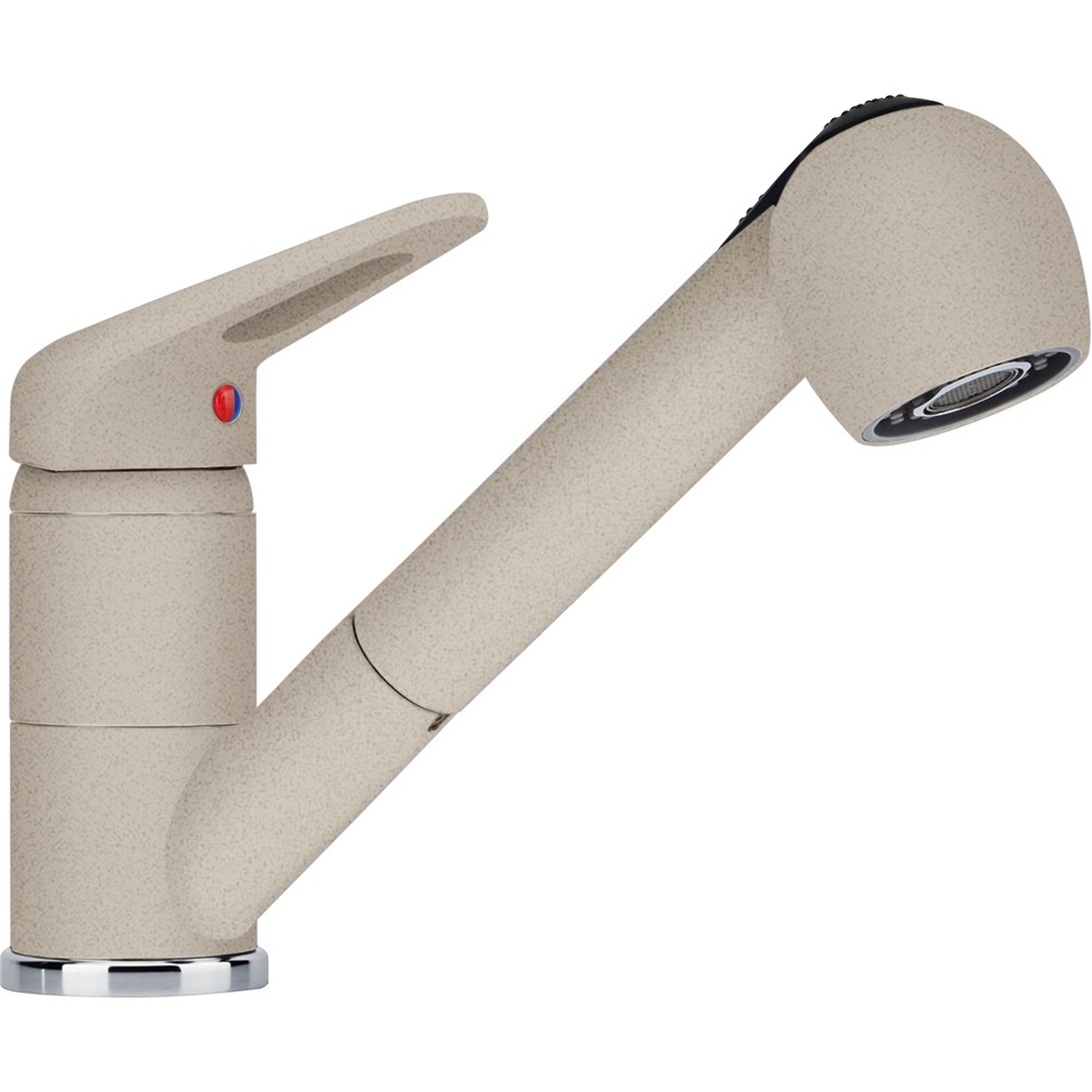 Franke Novara Plus Miscelatore Monocomando Cucina con Doccetta Estraibile Sahara - 115.0470.663