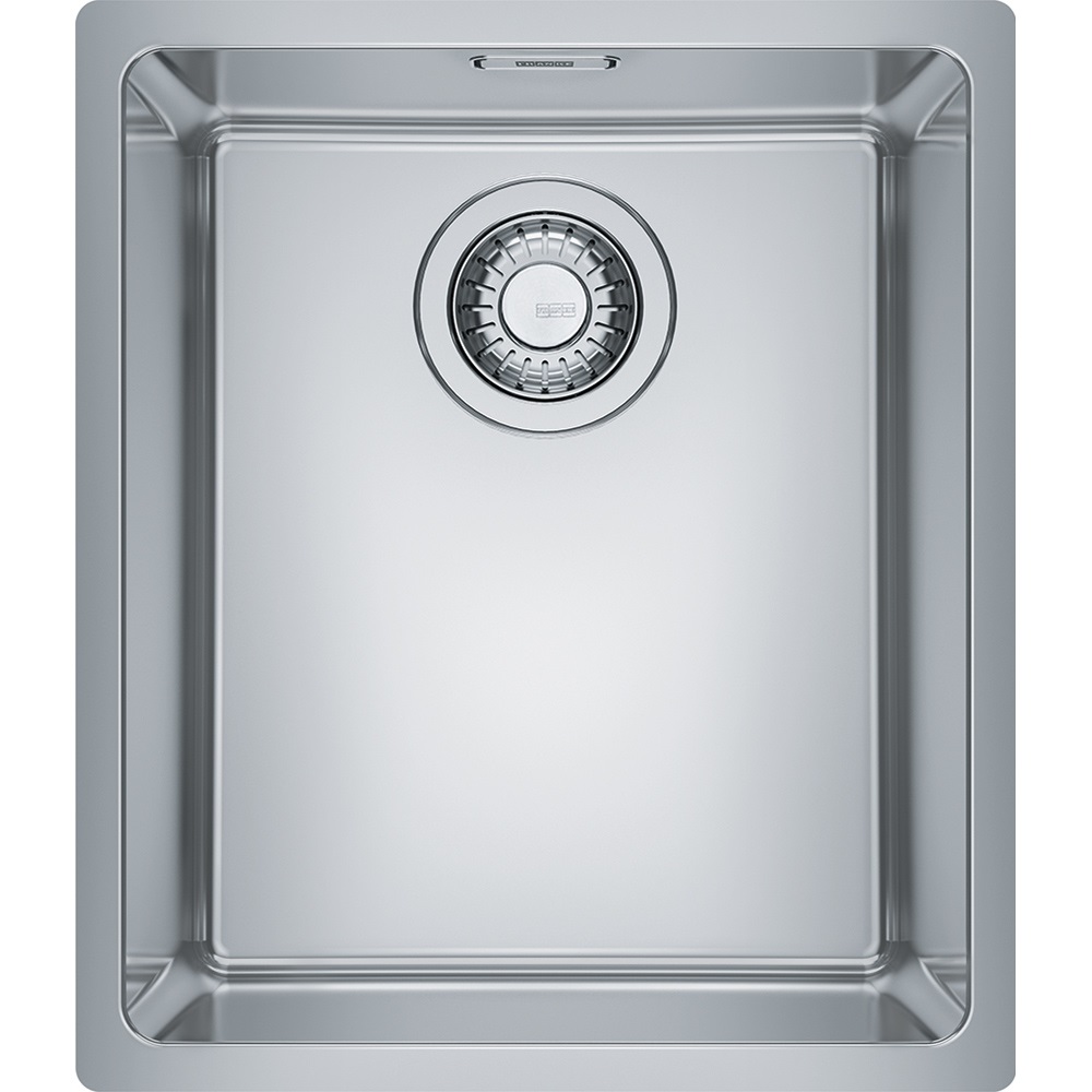Franke Maris MRX 110-34 Lavello Sottopiano Rettangolare in Acciaio Inox Satinato 34x40 cm con 1 Vasca