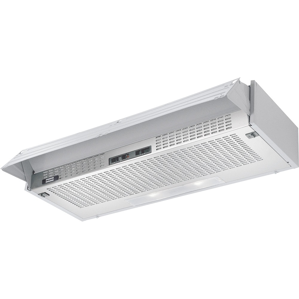 Franke FSI 632 Cappa Integrata a Parete Grigia 60 cm - Classe Energetica D, 3 Velocità, Flusso d'Aria fino a 225 m³/h