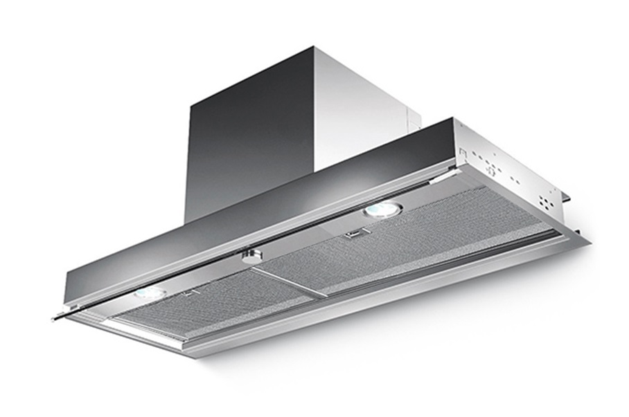 Faber Cappa ad Incasso IN-NOVA SMART X A60 60 cm Acciaio Inox 360 m³/h Aspirante/Filtrante con 2 Luci LED e 3 Velocità