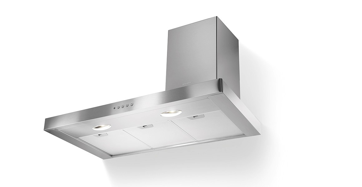 Faber Cappa Aspirante a Parete STILO SRM DX/SP A90 90 cm Acciaio Inox 435 m³/h con Camino a Destra
