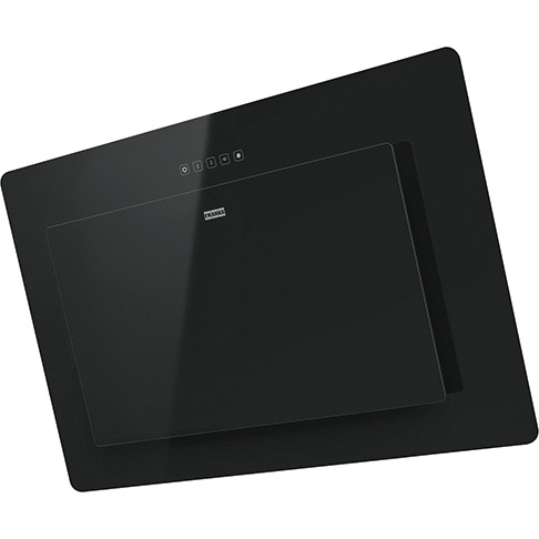 Franke FNO 805 BK Cappa a Parete 80 cm Cristallo Nero A 720 m³/h con Controllo Touch
