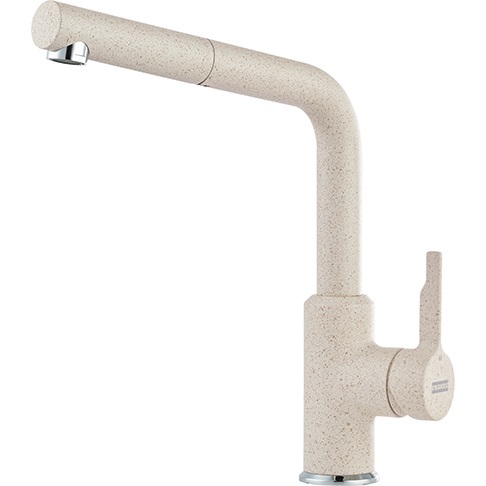 Franke Urban Miscelatore Cucina Monocomando Estraibile Beige con Doccetta Orientabile