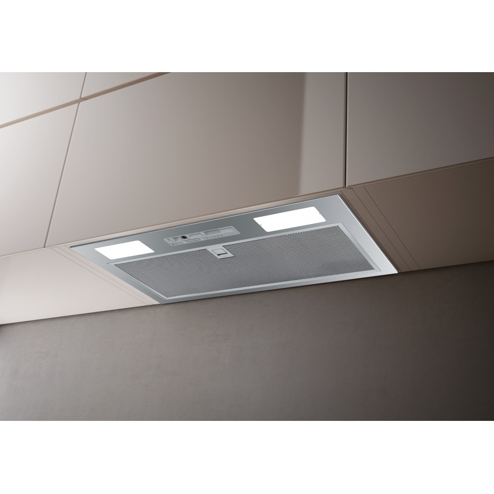 Franke FBI 525 GR Cappa da Incasso Grigio Chiaro 300 m³/h, 125 W, Classe Energetica D
