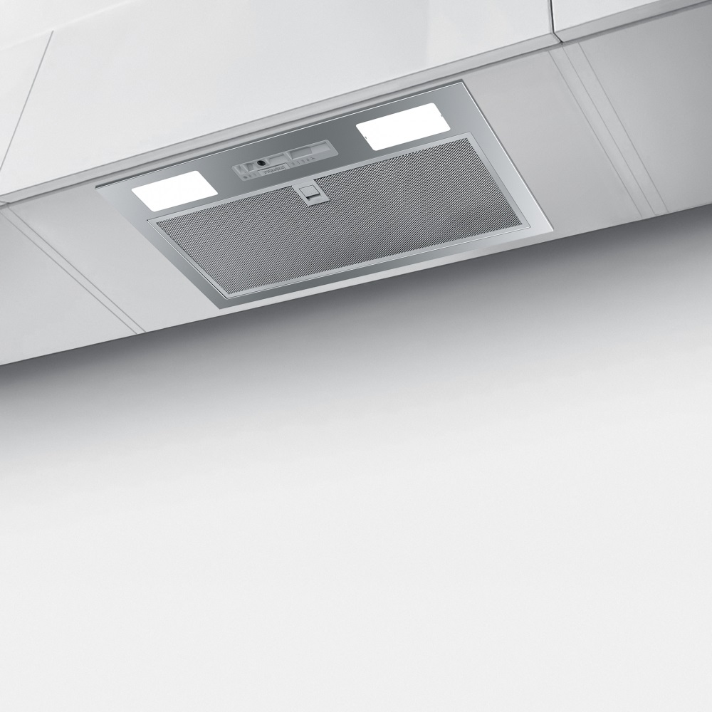 Franke FBI 525 GR Cappa da Incasso Grigio Chiaro 300 m³/h, 125 W, Classe Energetica D