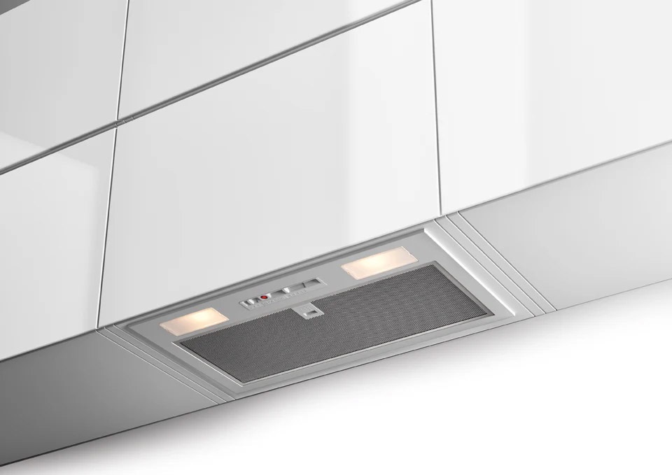 Faber INKA SMART C/33 Cappa Aspirante Sottopensile 52 cm Grigio Chiaro Classe Energetica C 3 Velocità 67 dB