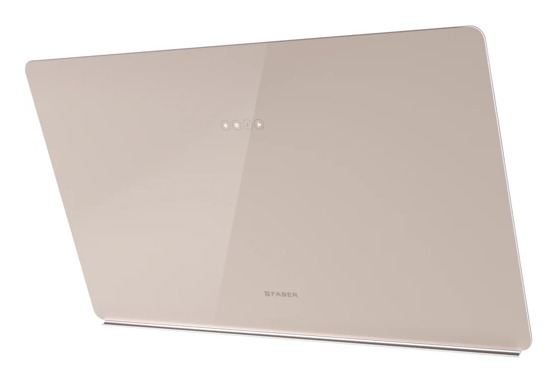 Faber Glam Light Zero Drip A80 Cappa Aspirante a Parete 80 cm Vetro Sabbia 640 m³/h Classe B 64 dB