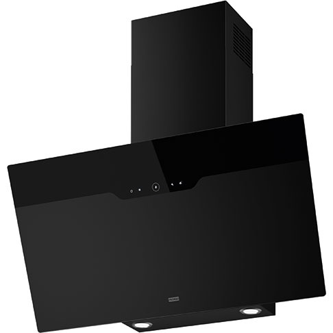 Franke FVAD A90 BK MATT Cappa Aspirante a Parete 90 cm Nero Opaco 740 m³/h Classe A con Controllo Touch e Illuminazione LED