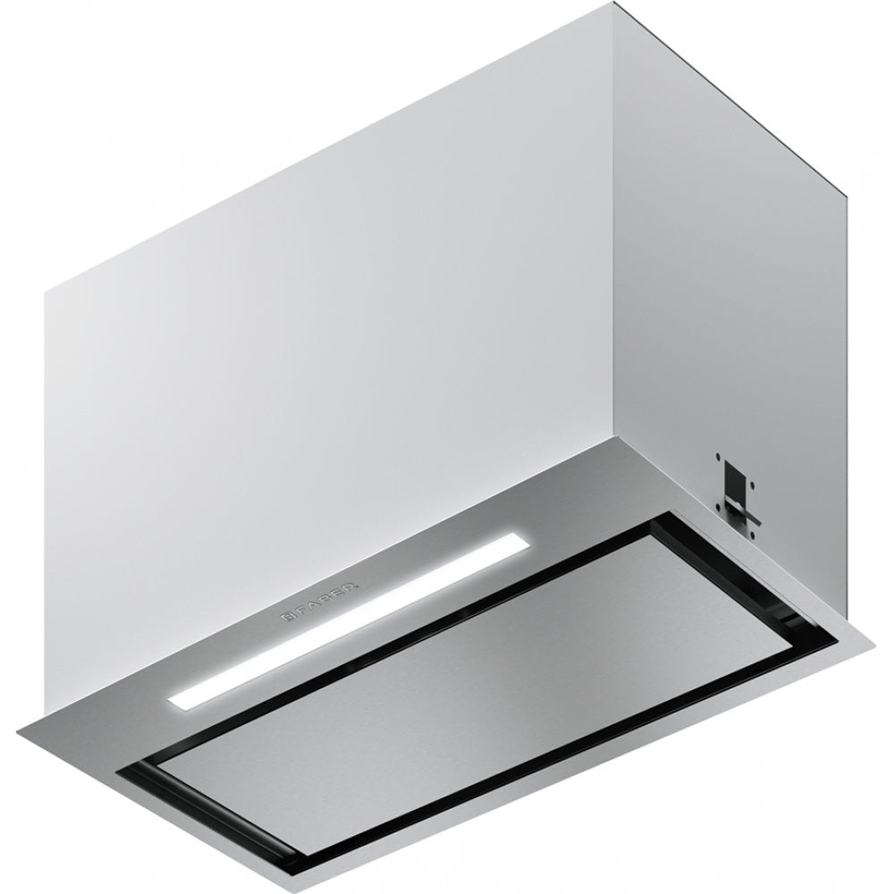 Faber Inka Lux Premium X A52 Kl - Cappa da Incasso 52cm in Acciaio Inox con Aspirazione 670 m3/h e Illuminazione LED