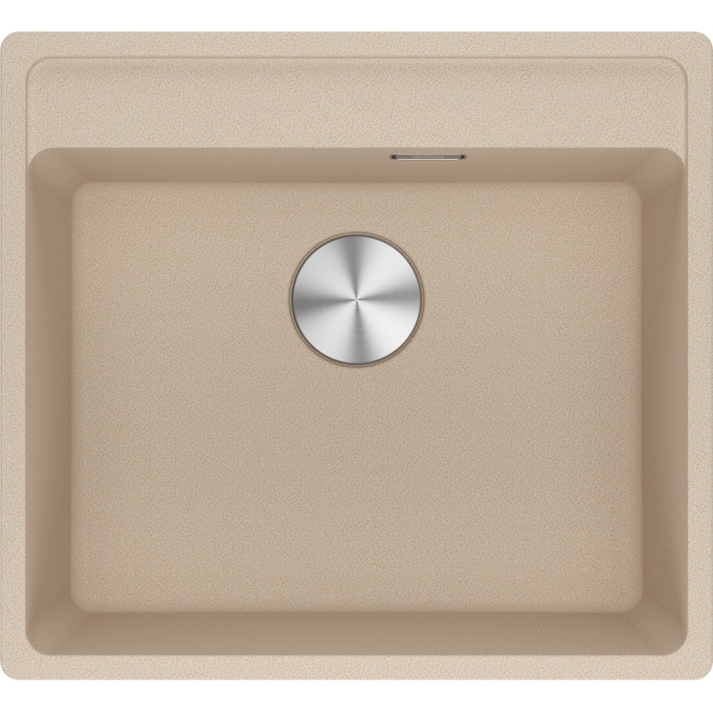 Franke MRG 610-52 TL Lavello montato su piano Rettangolare in Fragranito Avena, 1 vasca, dimensioni 56x51 cm