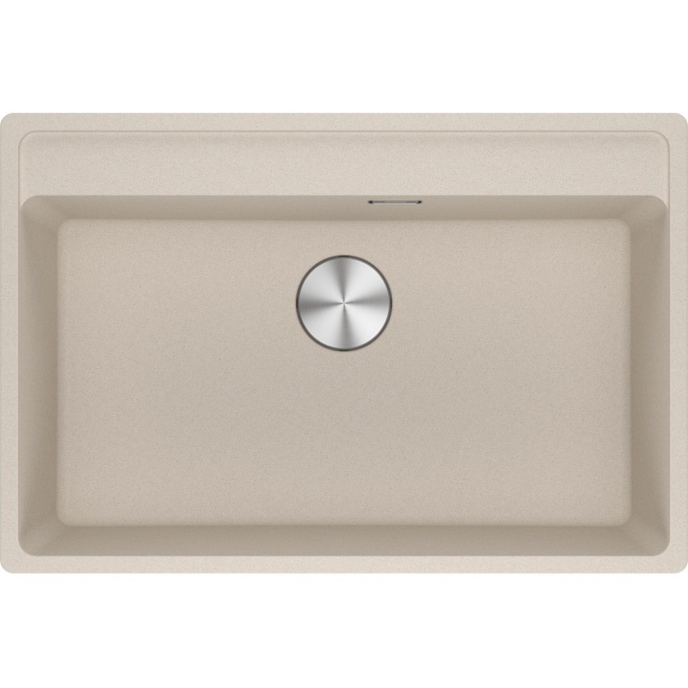 Franke MRG 610-72 TL Lavello montato su piano Rettangolare in Fragranito Sahara - 1 vasca 76 x 51 cm