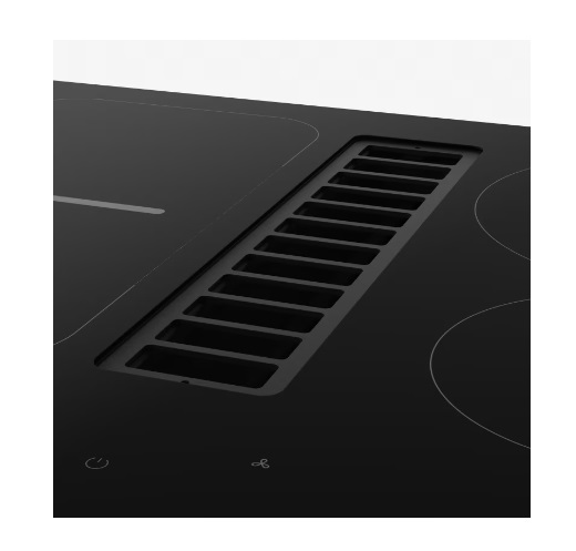 Franke FSM 709 HI Piano Cottura a Induzione 70 cm Nero con Cappa Integrata, 4 Zone Cottura, Controllo Touch, Classe A